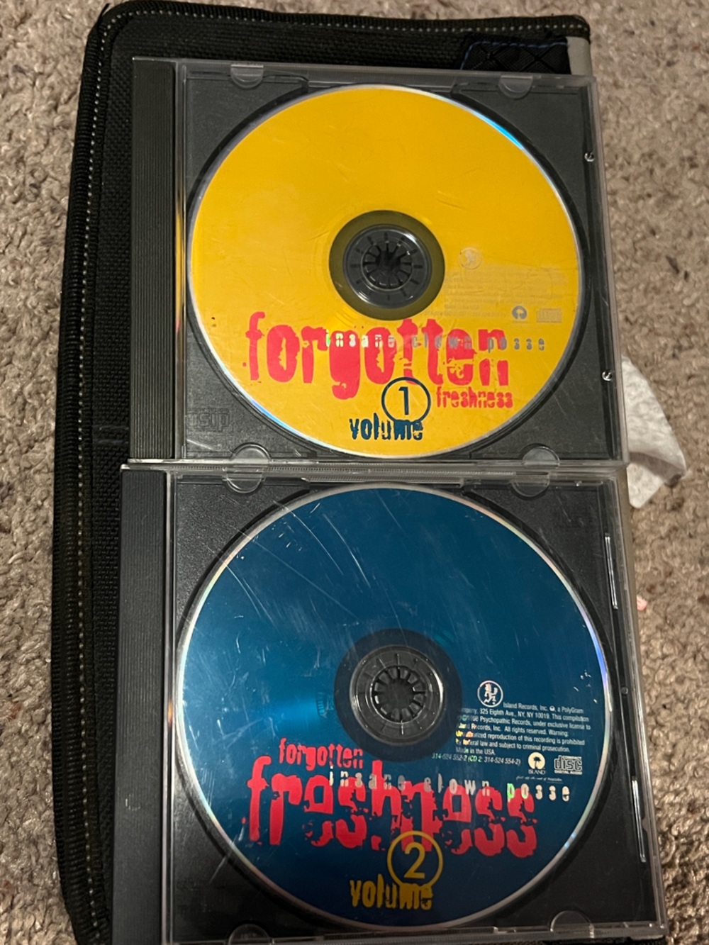 Forgotten Freshness Vol. 1 & 2 CD Set- insane clown posse